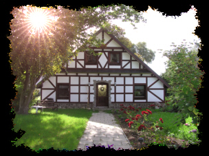 Fachwerk-Ferienhaus Scheper in Padingbüttel mit Garten